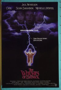 #2910 WITCHES OF EASTWICK advance 1sh '87