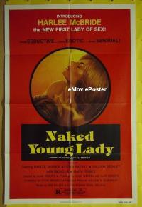 Q919 YOUNG LADY CHATTERLEY one-sheet movie poster '77 Harlee McBride