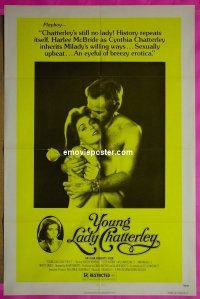 #772 YOUNG LADY CHATTERLEY 1sh '77 H. McBride 