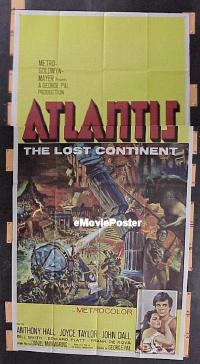 #068 ATLANTIS THE LOST CONTINENT 3sh '61 Pal 