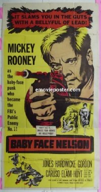 #0268 BABY FACE NELSON 3sh 57 Mickey Rooney 