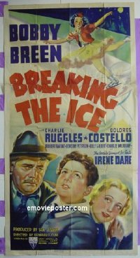 #0276 BREAKING THE ICE 3sh '38 Bobby Breen 