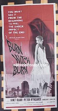 #502 BURN WITCH BURN 3sh '62 Wyngarde, Blair 