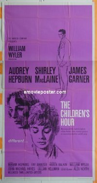 #0283 CHILDREN'S HOUR 3sh '62 Audrey Hepburn 