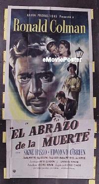 #253 DOUBLE LIFE Spanish 3sh '47 film noir 