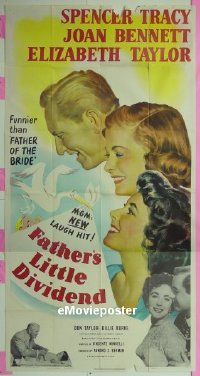 #6126 FATHER'S LITTLE DIVIDEND 3sh '51 Taylor 
