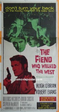 #0309 FIEND WHO WALKED THE WEST 3sh '58 