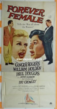 #0315 FOREVER FEMALE 3sh '54 Ginger Rogers 