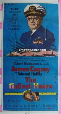 #0321 GALLANT HOURS 3sh '60 James Cagney 