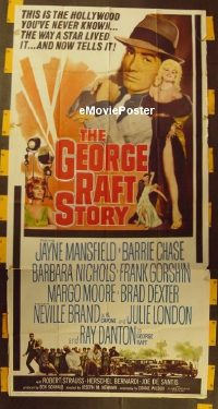 #0322 GEORGE RAFT STORY 3sh61 Jayne Mansfield 