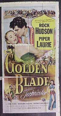 #088 THE GOLDEN BLADE 3sh '53 Hudson, Laurie 