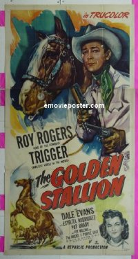 #8791 GOLDEN STALLION 3sh '49 Roy Rogers 