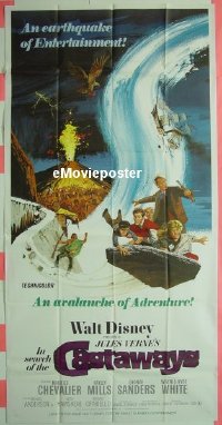 #436 IN SEARCH OF THE CASTAWAYS 3sh R70 Mills 