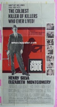 #0345 JOHNNY COOL 3sh '63 film noir 