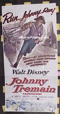 #193 JOHNNY TREMAIN 3sh '57 Disney 