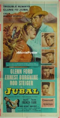 #333 JUBAL 3sh '56 Glenn Ford, Borgnine 