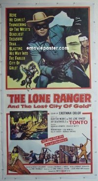 #0559 LONE RANGER &LOST CITY OF GOLD linen3sh 