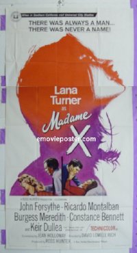 #0369 MADAME X 3sh '66 sexy Lana Turner 