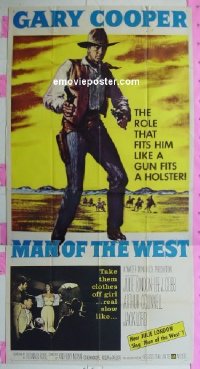 #0372 MAN OF THE WEST 3sh '58 Gary Cooper 