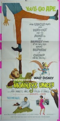 #8831 MONKEY'S UNCLE 3sh '65 Walt Disney 