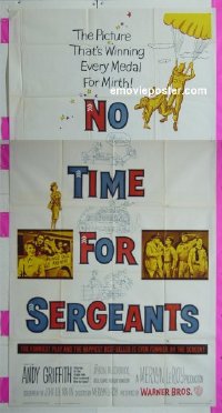 #8837 NO TIME FOR SERGEANTS 3sh '58 Griffith 