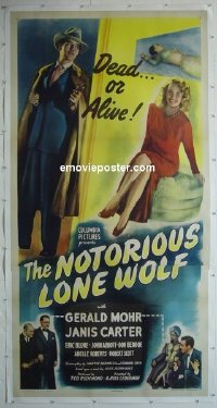#2016 NOTORIOUS LONE WOLF linen 3sh '46 Mohr 