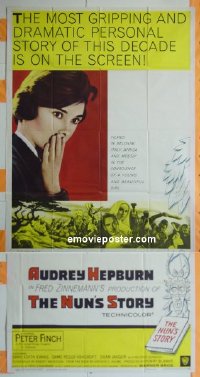 #0390 NUN'S STORY 3sh '59 Audrey Hepburn 
