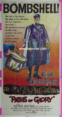 #6204 PATHS OF GLORY 3sh '58 Kubrick, Douglas 