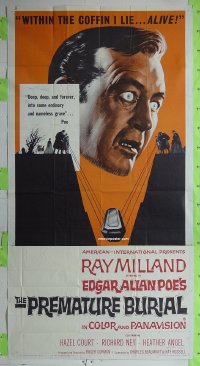 #6214 PREMATURE BURIAL 3sh '62 Ray Milland 