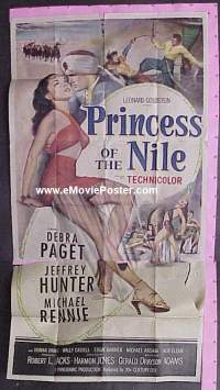 #126 PRINCESS OF THE NILE 3sh '54 Paget 