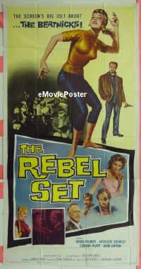 #369 REBEL SET 3sh '59 beatniks! 