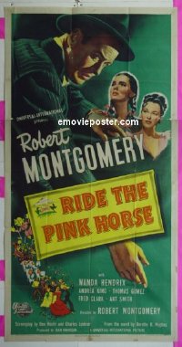 #8850 RIDE THE PINK HORSE 3sh '47 Montgomery 