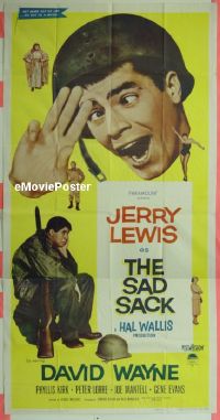 #377 SAD SACK 3sh '58 Jerry Lewis 