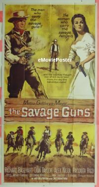 #381 SAVAGE GUNS 3sh '62 Basehart 