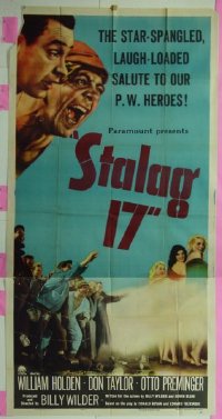 #485 STALAG 17 3sh '53 William Holden 