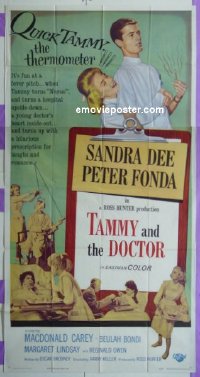 #0429 TAMMY & THE DOCTOR 3sh '63 Dee, Fonda 
