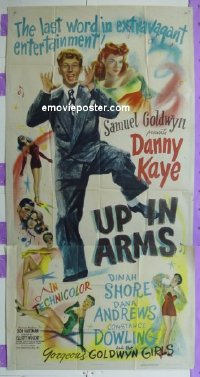 #0446 UP IN ARMS 3sh '44 Danny Kaye 