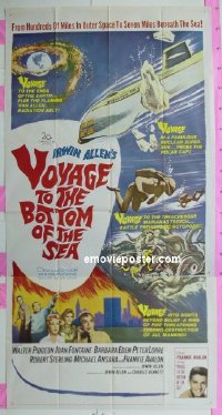 #0449 VOYAGE TO THE BOTTOM OF THE SEA 3sh '61 
