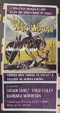 #062 WASP WOMAN 3sh '59 Roger Corman 