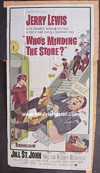 #145 WHO'S MINDING THE STORE 3sh '63 Lewis 