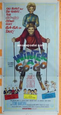 #0458 WINTER A GO-GO 3sh '65 Ski-Honeys! 