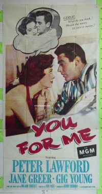 #6282 YOU FOR ME 3sh '52 Peter Lawford 
