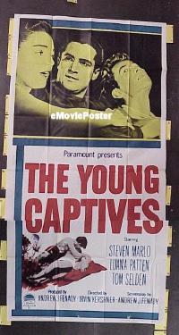 #343 YOUNG CAPTIVES 3sh '59 bad teens! 