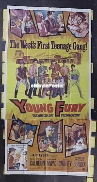 #344 YOUNG FURY 3sh '65 teenage gunmen! 