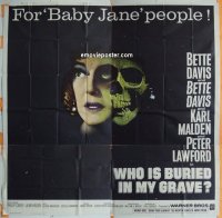 #8517 DEAD RINGER 6sh '64 Bette Davis, Malden 