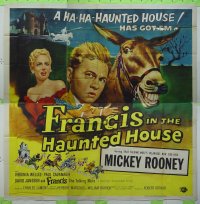 #240 FRANCIS IN THE HAUNTED HOUSE 6sh '56 