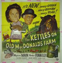 #267 KETTLES ON OLD MACDONALD'S FARM 6sh '57 