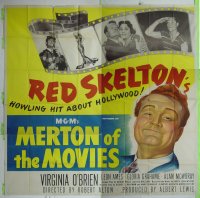 #6031 MERTON OF THE MOVIES 6sh 47 Red Skelton 