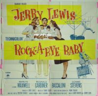 #277 ROCK-A-BYE BABY 6sh '58 Jerry Lewis 