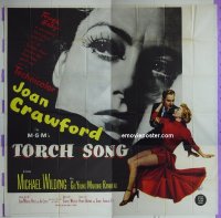 #8567 TORCH SONG 6sh '53 Joan Crawford 
